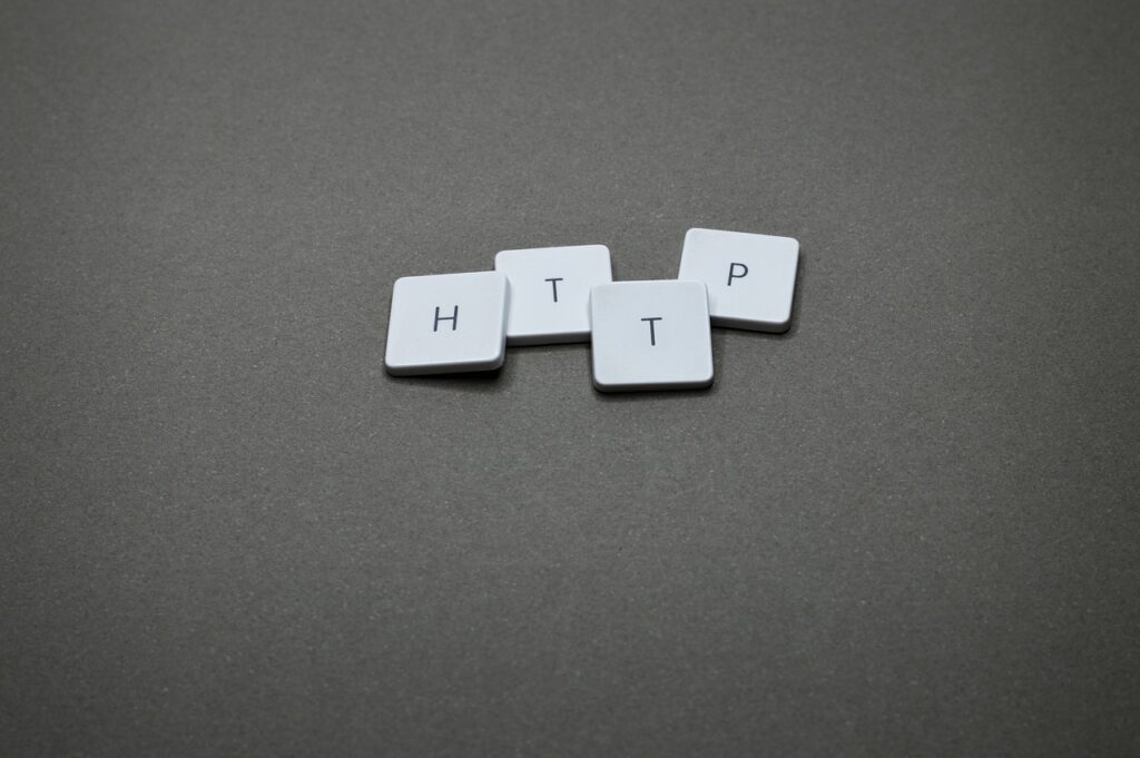 Image showing HTTP status code